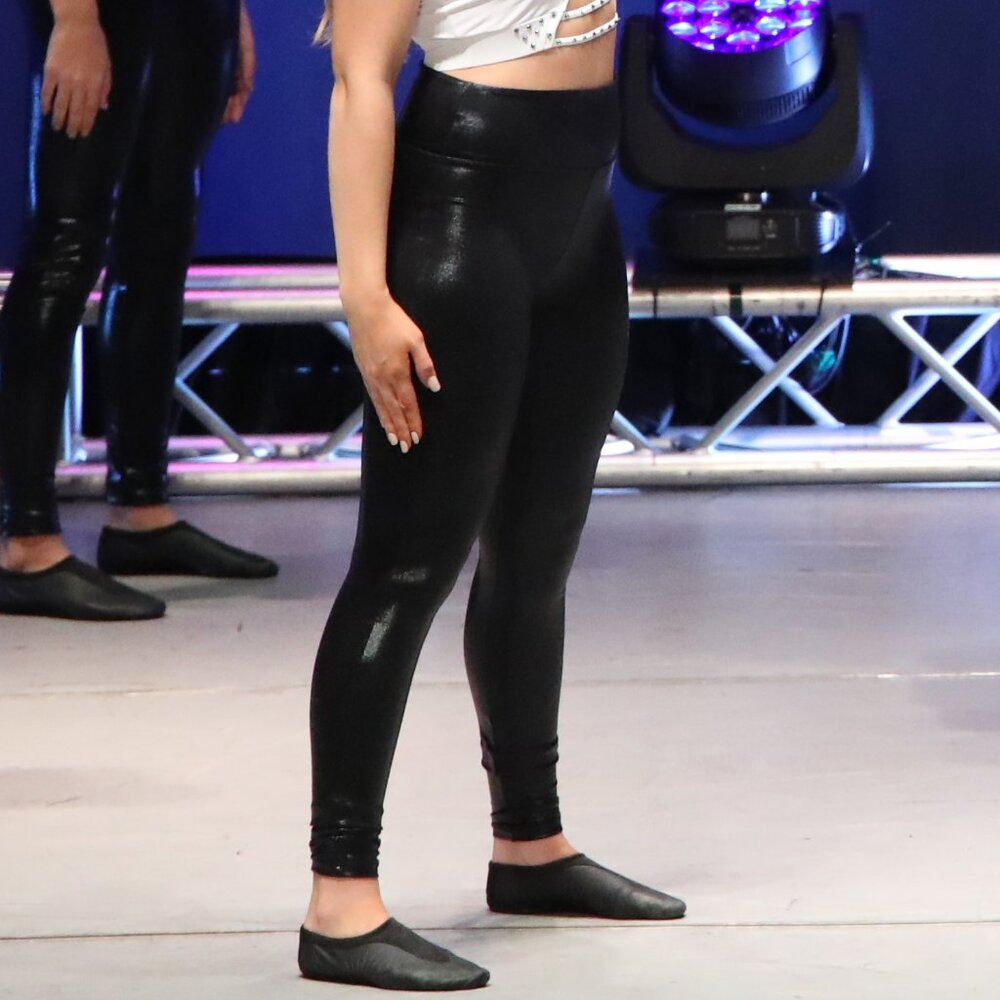 AS Black Pleather Dance Pants (only)